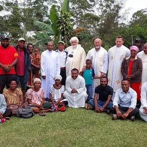 Zdjęcie artykułu: Papua Nowa Gwinea: Święcenia diakonatu i śluby zakonne